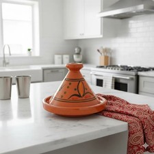 Tajine M 22 cm in Terracotta