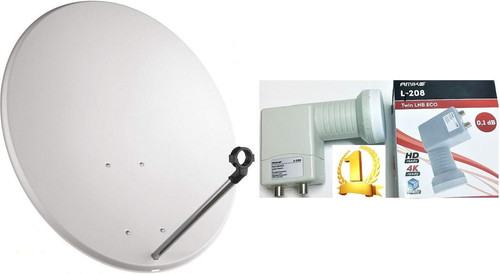 Parabola acciaio antenna - cm,