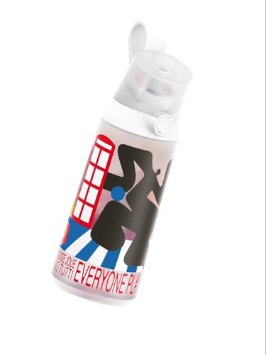 Air click 600ml football - up,