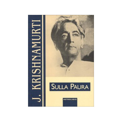 Libro sulla paura - sulla, jiddu