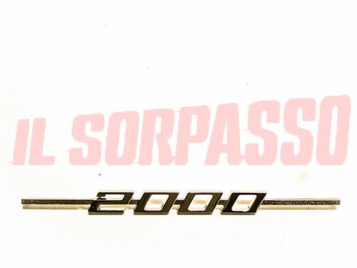 Scritta sigla cofano - scritta,