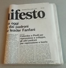 IL MANIFESTO LOTTO RIVISTE
