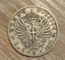 1 LIRA 1907 REGNO D'ITALIA