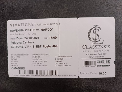 Biglietto ticket basket orasí - ticket,