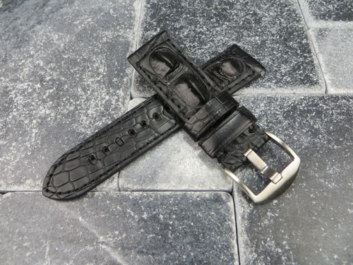 Cinturino pelle nero per - pelle,