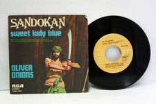 SANDOKAN SWEET LADY BLUE 45 GIRI DISCO IN VINILE VBC 67153 