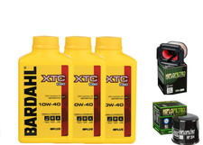 KIT/TAGLIANDO YAMAHA XSR 700 2016 BARDAHL XTC C60 10W40 FILTRI OLIO ARIA MOTO