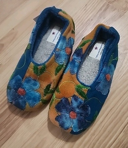 Pantofole boho fatte - fatte, mano
