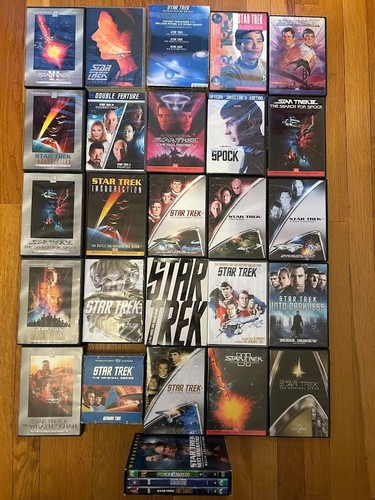 Star trek dvd lot - trek,
