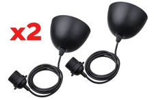 2 x Nuovo IKEA HEMMA Lampada a
