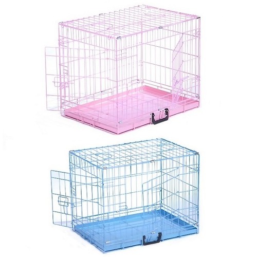 Gabbia per cani rosa - gabbia,