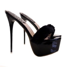 Sexy MULE cubista tacco a