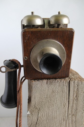 Antico telefono da - s.h.,