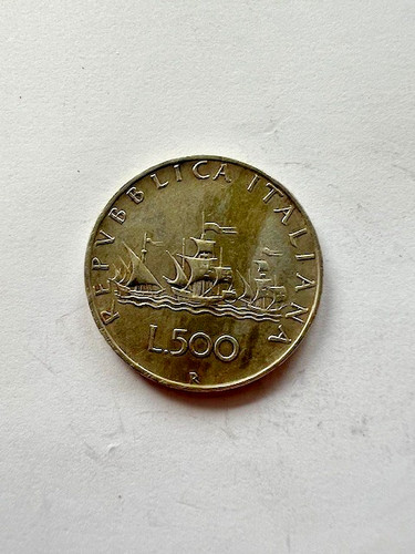 Italia 500 lire argento - in,