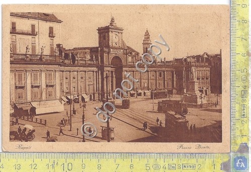 Cartolina napoli piazza dante - cartolina,