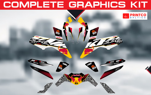 Kit grafico completo - ktm, duke