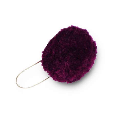Nappina legno lana viola - in,
