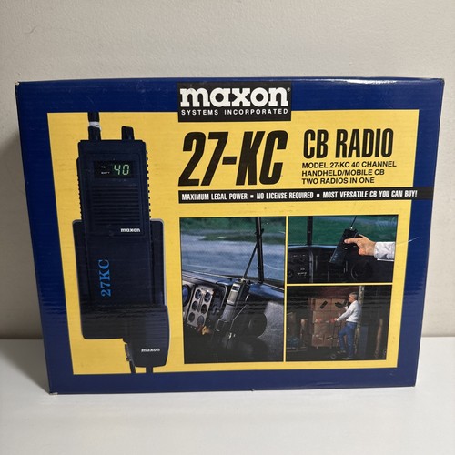 Radio maxon con base - radio, cb