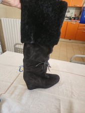 Stivali donna camoscio prada - stivali,