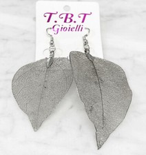 Orecchini Lunghi Foglie