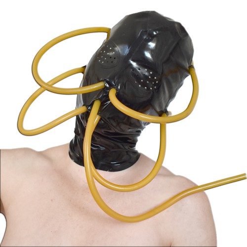 Maschera fetish lattice con - in,