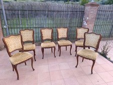 Set di 6 sedie in stile Luigi
