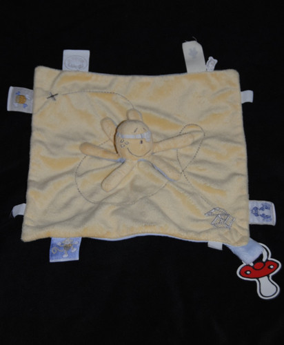 Peluche doudou plat - , pieuvre