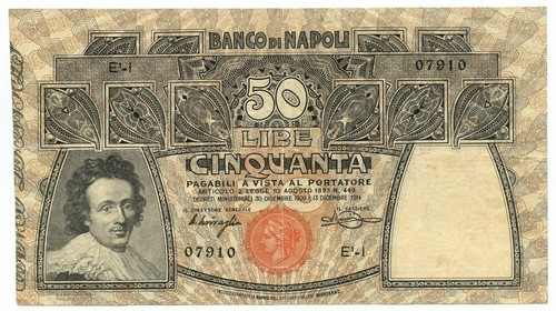 Lire banco napoli - 50,