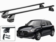 BARRE PORTATUTTO PORTAPACCHI PER SUZUKI SWIFT 6 CINQUE PORTE 2017- MENABO NERE