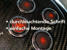 Per Abarth 695 Tributo Ferrari MTA Pulsante Cambio Sticky Button Gomma Tuning