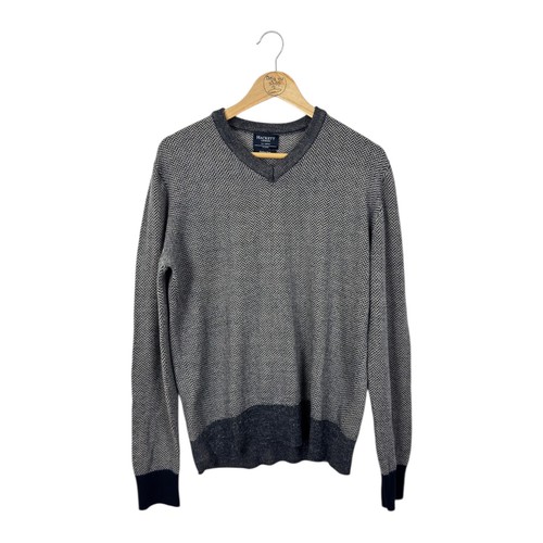 Maglione scollo hackett - a,