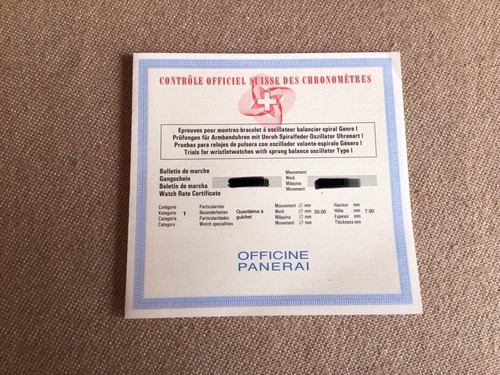 Certificato cosc bollettino - certificato,