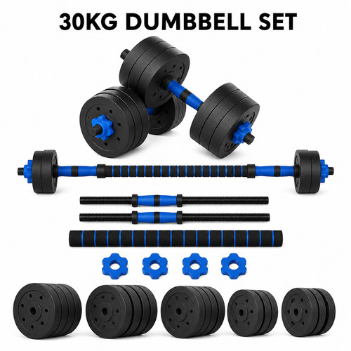 Set bilanciere manubri 30kg - bilanciere,