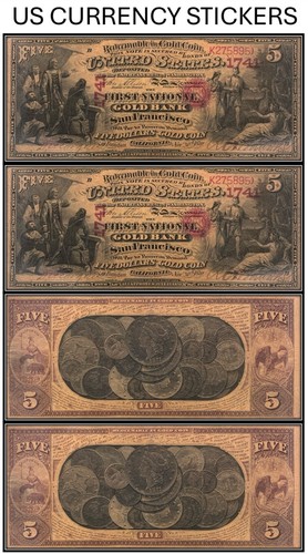 Banconota cinque dollari - banconota,
