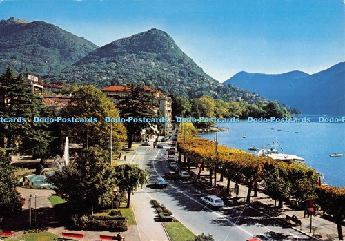 D046290 lugano lungolago con - lugano.,