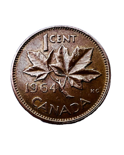 Canada 1964 centesimo - canada, un