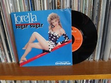 Lorella Cuccarini - Sugar sugar Vinile 45 giri,  Sigla Fantastico Polydor (1985)