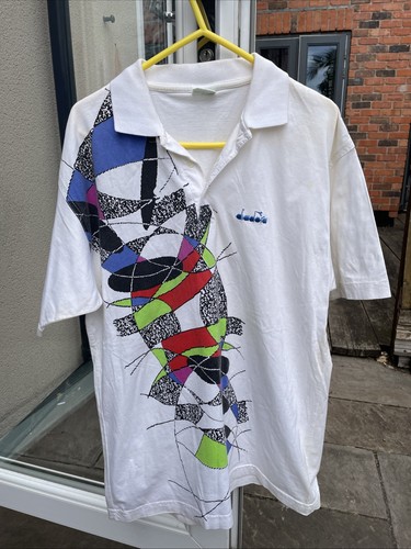 Shirt tennis vintage diadora - t-shirt,