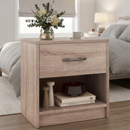 Comodino moderno legno 2 - in,