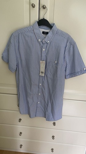 Camicia estiva blu