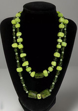 Lotto misto vintage verde/oro