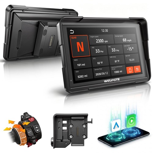 Weuaste moto carplay adatto - weuaste, 7"