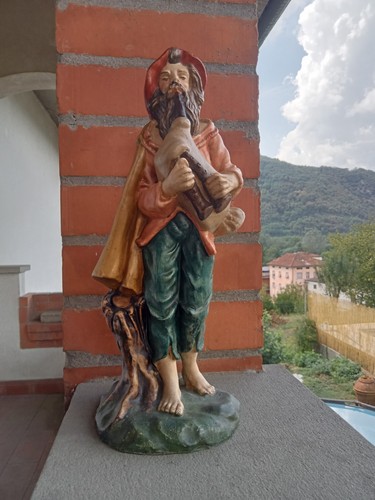 Statua presepe cartapesta - statua,