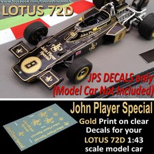 Collezione F1 LOTUS 72D John