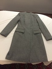 CAPPOTTO CINZIA ROCCA colore GRIGIO PIED DE POULE 100% LANA tg. 42 MADE IN ITALY