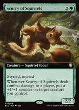 MTG SCURRY OF SQUIRRELS 66 EXC
