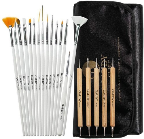 Kit pennelli marmorizzazione - kit,
