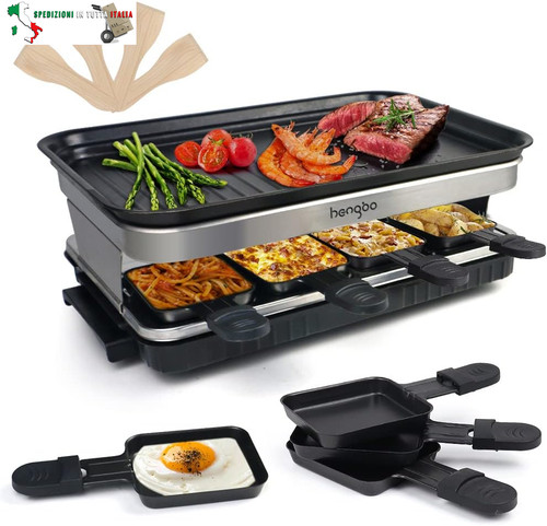 Raclette grill per persone - grill, 8