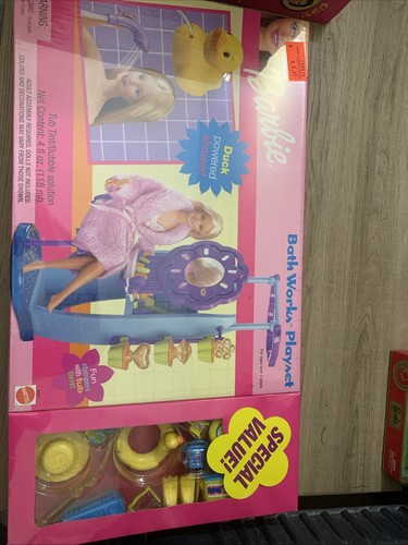 Barbie bath works playset - barbie,