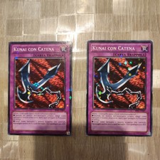 Yu-Gi-Oh! Kunai con Catena BP01-IT057 x2 Foil Stellato ITA | Carta Trappola